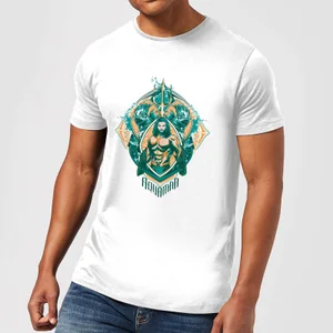 Aquaman Seven Kingdoms Men's T-Shirt - White