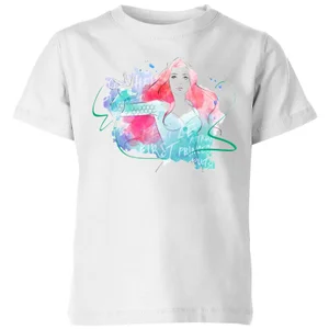 Aquaman Mera First Princess Kinder T-Shirt - Weiß