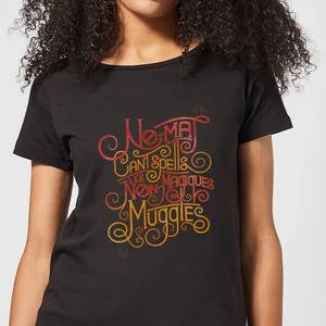Fantastic Beasts No-Maj dames t-shirt - Zwart