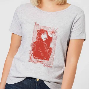 Fantastic Beasts Tina Goldstein dames t-shirt - Grijs