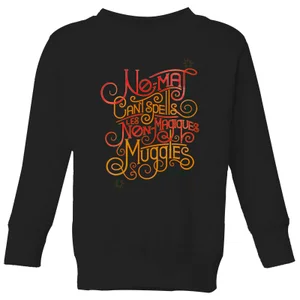Fantastic Beasts No-Maj Kids' Sweatshirt - Black