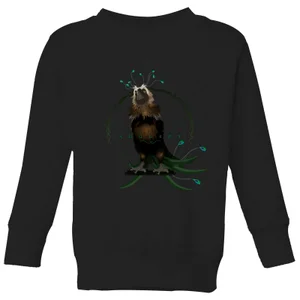 Fantastic Beasts Augurey Kids' Sweatshirt - Black