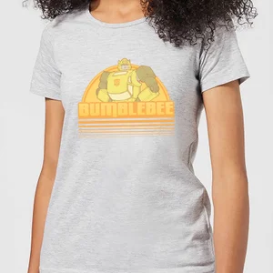 Transformers Bumble Bee Damen T-Shirt - Grau