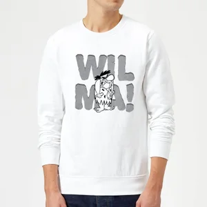 The Flintstones WILMA! Sweatshirt - White