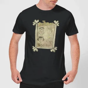 The Flintstones The Gang's All Here Men's T-Shirt - Black