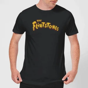 The Flintstones Logo Men's T-Shirt - Black