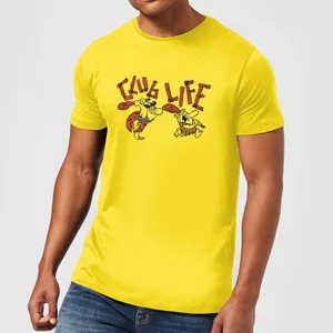 The Flintstones Club Life Men's T-Shirt - Yellow