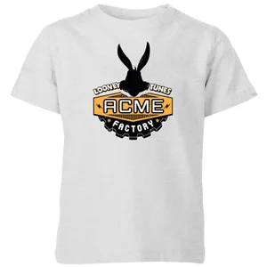 Looney Tunes ACME Logo Kids' T-Shirt - Grey
