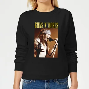 Guns N Roses Axel Live Women's Sweatshirt - Black