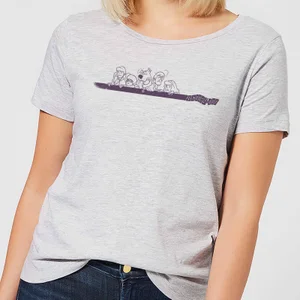 Scooby Doo Those Meddling Kids Retro Women's T-Shirt - Grey