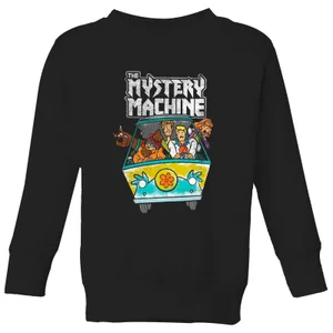 Scooby Doo Mystery Machine Heavy Metal Kids' Sweatshirt - Black