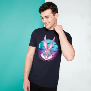 Looney Tunes Kaboom! Bugs Retro T-Shirt - Navy