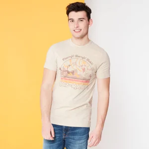 Looney Tunes Kaboom! Taz-Mania T-Shirt - Weiß Vintage Wash