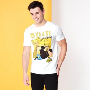 Cartoon Network Spin-Off Johnny Bravo 90's Photoshoot T-Shirt - Weiß