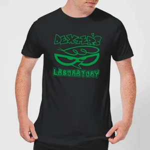 Dexters Lab Logo Men's T-Shirt - Black