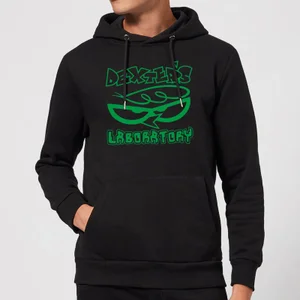 Dexters Lab Logo Hoodie - Black