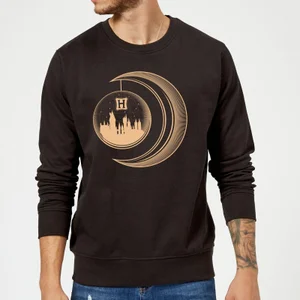 Harry Potter Globe Moon trui - Zwart