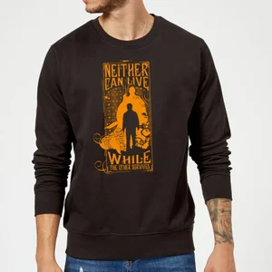 Harry Potter Neither Can Live trui - Zwart