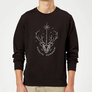 Harry Potter Expecto Patronum trui - Zwart