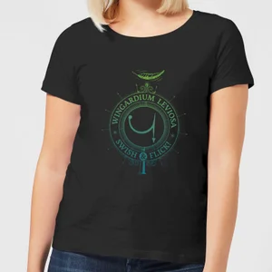 Harry Potter Wingardium Leviosa Women's T-Shirt - Black