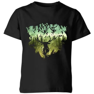 Harry Potter Patronus Lake Kids' T-Shirt - Black