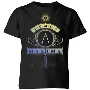 Harry Potter Lumos Maxima Kids' T-Shirt - Black
