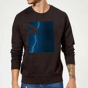 Batman The Dark Knight Returns Cover Sweatshirt - Black