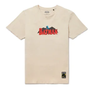 Batman 80th Anniversary 60s Vintage T-Shirt - White Vintage Wash
