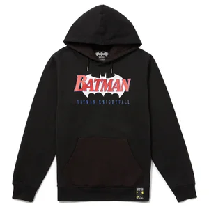 Batman 80. Jubiläum 90s Knightfall Hoodie - Schwarz