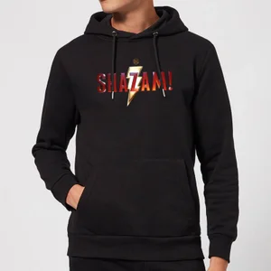 Shazam Logo Hoodie - Black
