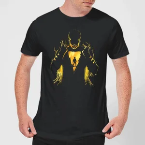 Shazam Lightning Silhouette Men's T-Shirt - Black