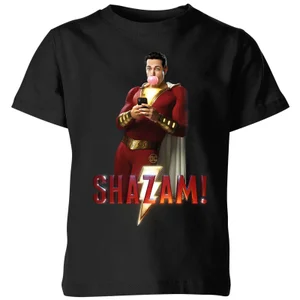 Shazam Bubble Gum Kids' T-Shirt - Black