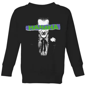 DC Comics Batman Joker The Greatest Stories Kids' Sweatshirt in Black