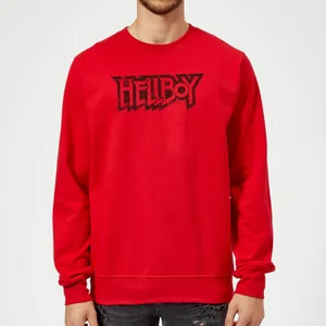 Hellboy Logo Sweatshirt - Rot