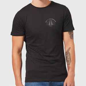 Braille Skateboarding Limited Edition Bridge Sunset Pocket Men's T-Shirt - Black