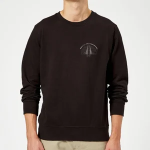Braille Skateboarding Bridge Sunset Pocket Sweatshirt - Black