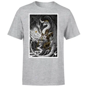 Magic The Gathering Bolas Poster Art Men's T-Shirt - Grey