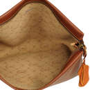 Trussardi Vintage Leather Trim Portfolio Bag