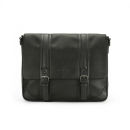Ted Baker Taiga Woodgrain Trim Messenger Bag - Black