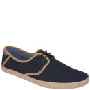 Ted Baker Men's Drill 2 Laced Espadrilles - Dark Blue