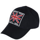 Barbour Men's Union Jack Embroidered Cap - Navy
