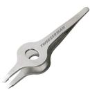 Tweezerman Wide Grip Slant Tweezer Classic Stainless Steel
