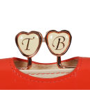 Ted Baker Ronnee Enamel Heart Matinee Purse - Dark Orange