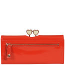 Ted Baker Ronnee Enamel Heart Matinee Purse - Dark Orange