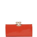 Ted Baker Ronnee Enamel Heart Matinee Purse - Dark Orange