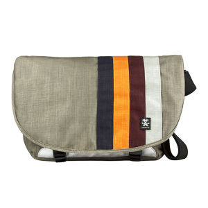 Crumpler Dinky Di Messenger Bag - Dusty Khaki/ Orange