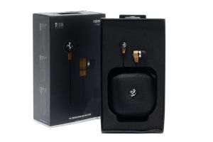 Ferrari T150i Cavallino Heritage Earphones by Logic3 with Three