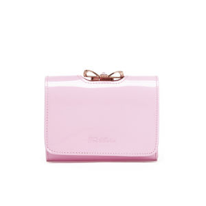 Ted Baker Small Crystal Bow Purse Dusky Pink