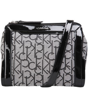 Calvin Klein Women's Jen 2 Double Zip Cross Body Bag - Spectator