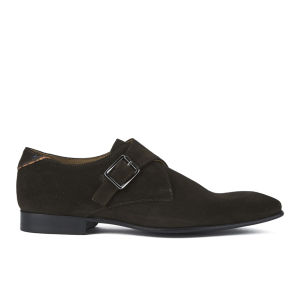 Paul Smith Shoes Men s Wren Single Buckle Suede Monk Shoes T Moro Coggles